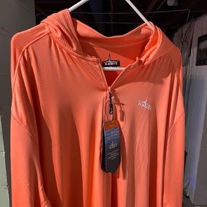 Light weight 1/4 zip hoodie, Long sleeve